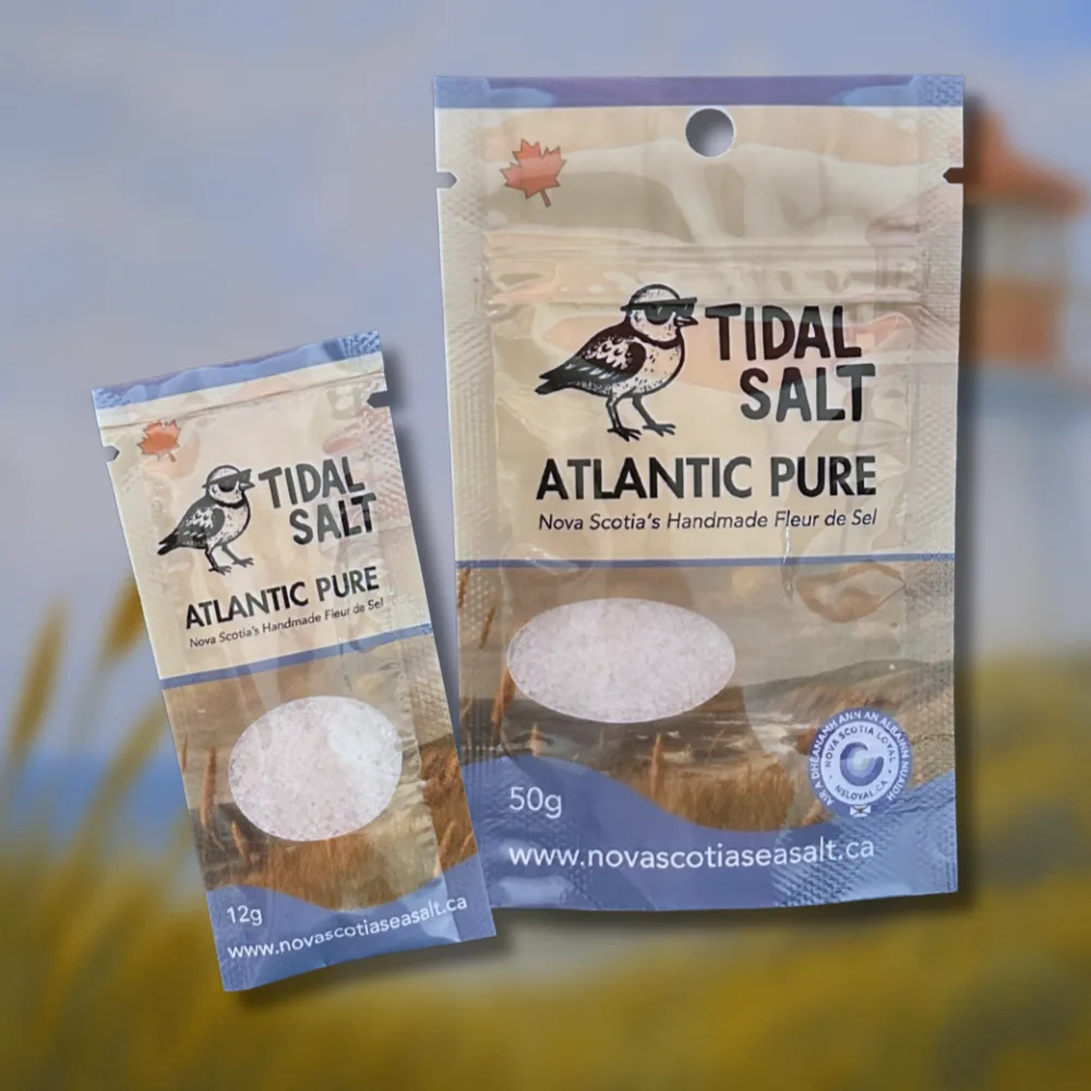 Tidal Salt Fleur de Sel packaging